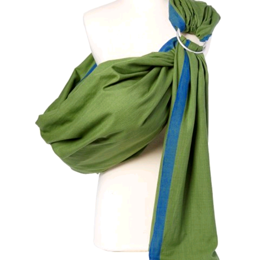 Hip Baby Wrap Ring Sling - Fern Green